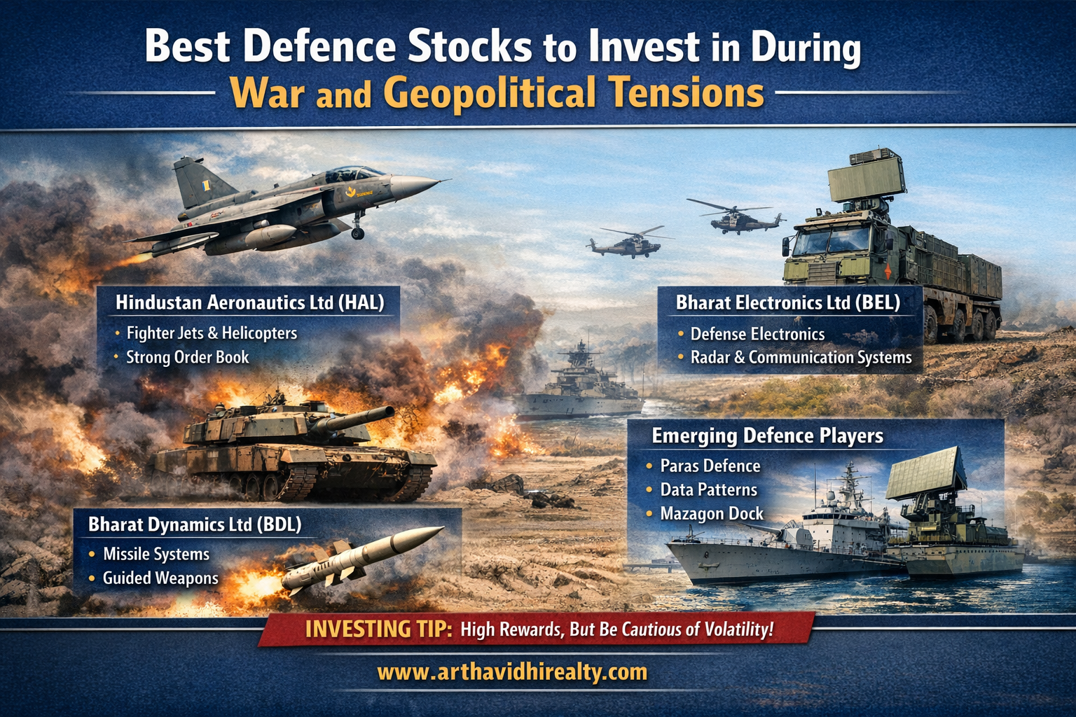 Best defence stocks for uncertain times