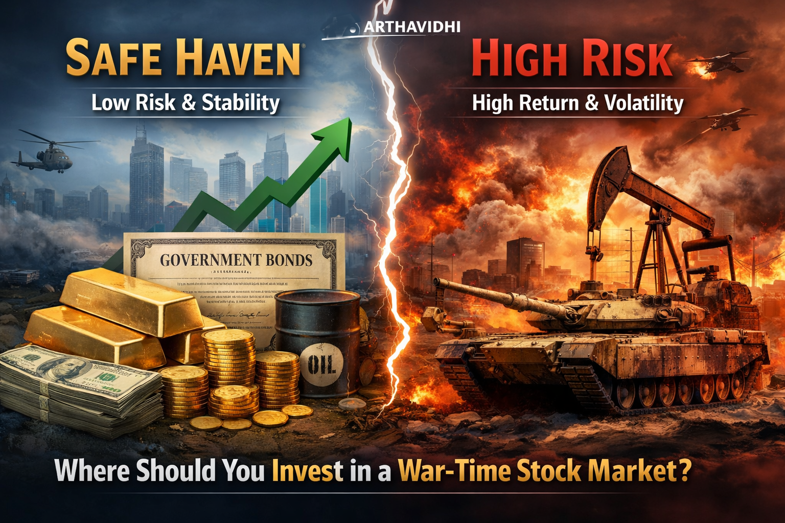 Investment strategies during wartime